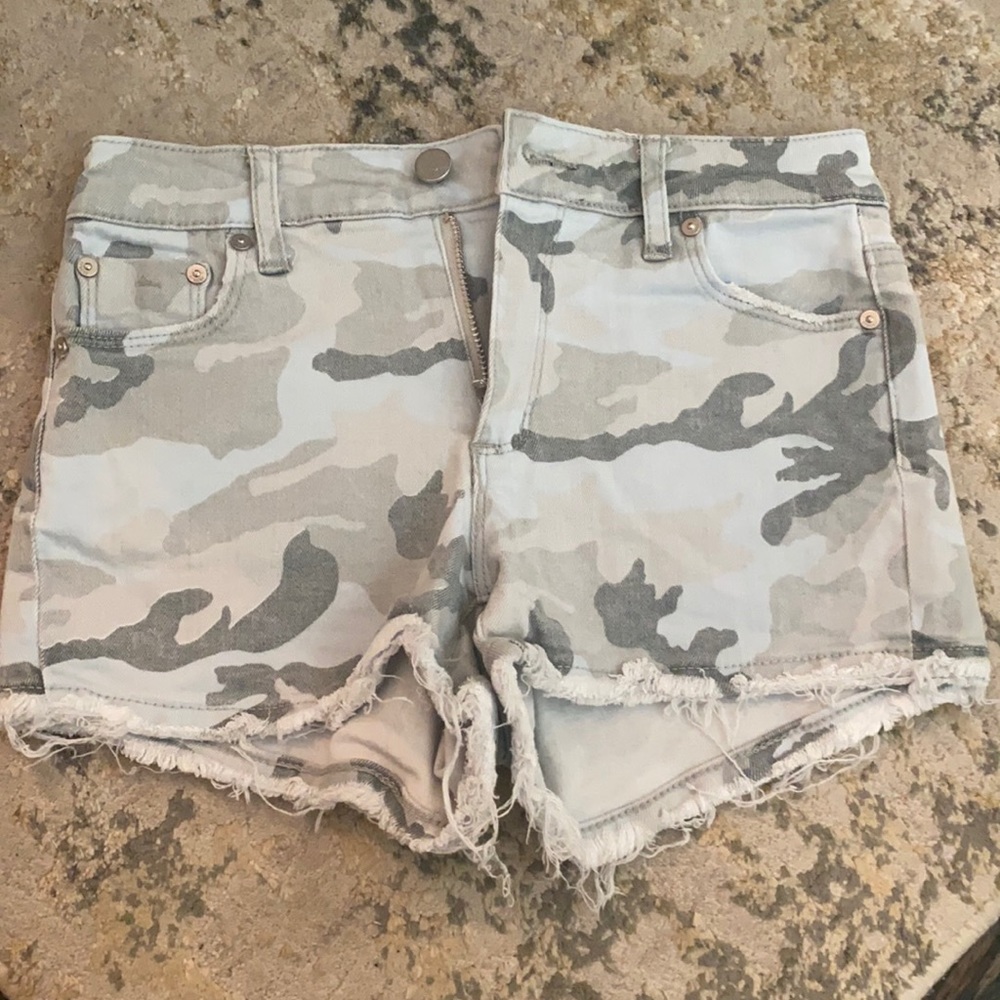 Tractr Girls Camo Short